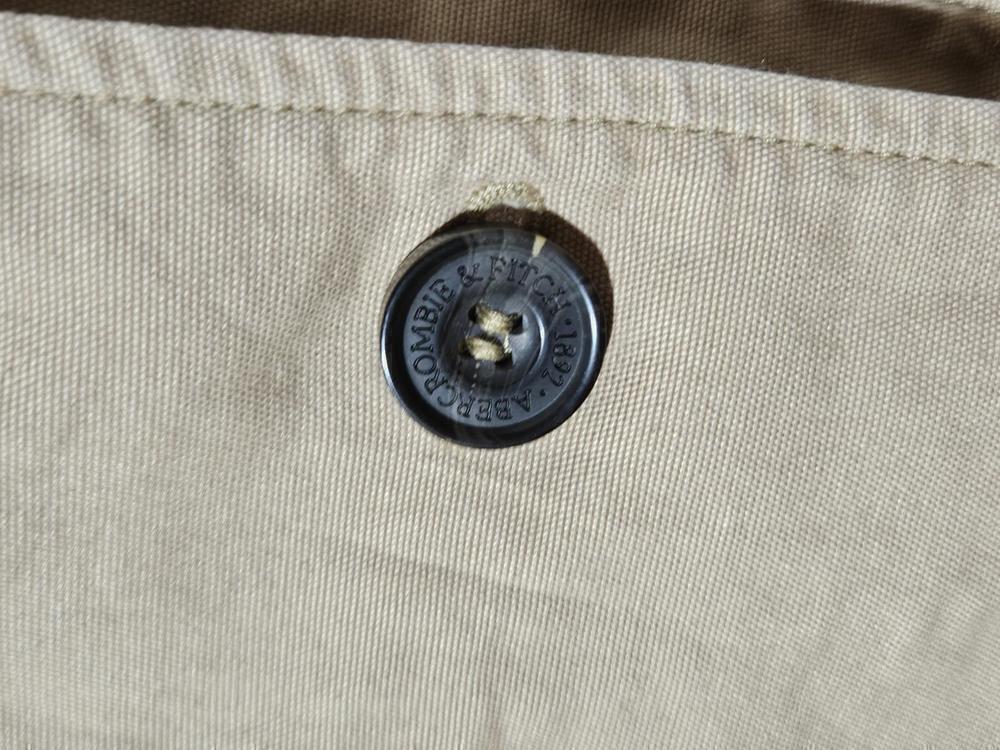 EUC Abercrombie & Fitch Khaki Size Small Jacket - Picture 6 of 7